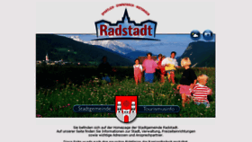 What Radstadt.at website looked like in 2015 (8 years ago)