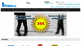 What Rybak.ee website looked like in 2015 (8 years ago)