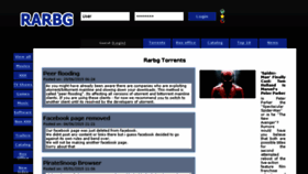 What Rarbgunblock.com website looked like in 2015 (8 years ago)