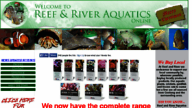 What Reefandriver.com.au website looked like in 2015 (8 years ago)