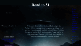 What Roadto51.com website looked like in 2015 (8 years ago)
