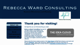 What Rebeccawardconsulting.com website looked like in 2015 (8 years ago)