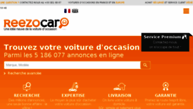 What Reezocar.fr website looked like in 2015 (8 years ago)