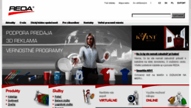 What Reda.sk website looked like in 2015 (8 years ago)