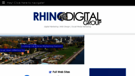 What Rhinodigitalgroup.com website looked like in 2015 (8 years ago)