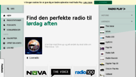 What Radio100fm.dk website looked like in 2015 (8 years ago)