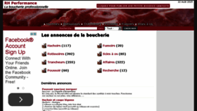 What Rh-performance.fr website looked like in 2015 (8 years ago)