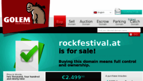 What Rockfestival.at website looked like in 2015 (8 years ago)