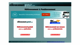 What Referencement-gratuit.net website looked like in 2015 (8 years ago)