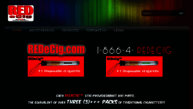 What Redecig.com website looked like in 2015 (8 years ago)