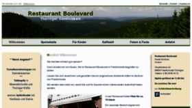 What Restaurant-boulevard.de website looked like in 2015 (8 years ago)