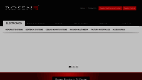 What Rosenentertainment.com website looked like in 2015 (8 years ago)