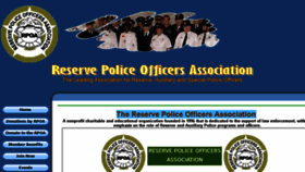 What Reservepolice.org website looked like in 2015 (8 years ago)