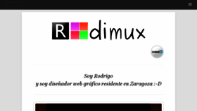 What Rodimux.es website looked like in 2015 (8 years ago)