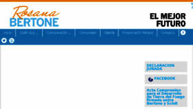 What Rosanabertone.com.ar website looked like in 2015 (8 years ago)