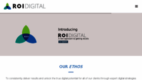 What Roimedia.co.za website looked like in 2015 (8 years ago)