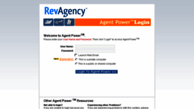 What Revagency.net website looked like in 2015 (8 years ago)