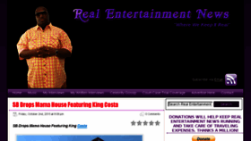 What Realentertainmentnews.com website looked like in 2015 (8 years ago)