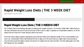 What Rapidweightlossdiets.xyz website looked like in 2015 (8 years ago)