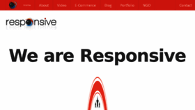 What Responsive.co.za website looked like in 2015 (8 years ago)