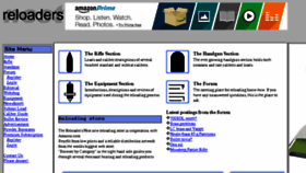 What Reloadersnest.com website looked like in 2015 (8 years ago)