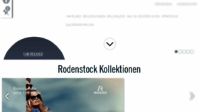 What Rodenstock.de website looked like in 2015 (8 years ago)