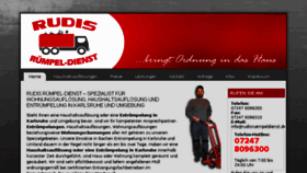 What Rudisruempeldienst.de website looked like in 2015 (8 years ago)