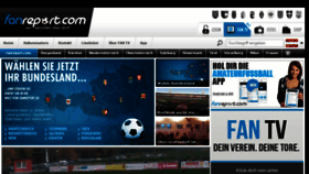 What Regionalliga.com website looked like in 2015 (8 years ago)