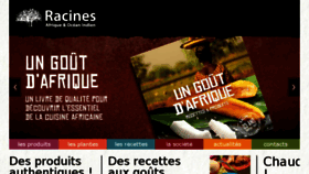 What Racines-sa.com website looked like in 2015 (8 years ago)