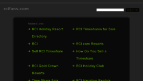 What Rcifans.com website looked like in 2015 (8 years ago)