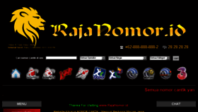 What Rajanomor.id website looked like in 2015 (8 years ago)