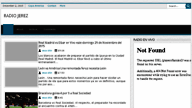 What Radiojerez.com.mx website looked like in 2015 (8 years ago)