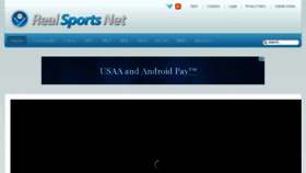 What Realsportsnet.com website looked like in 2015 (8 years ago)