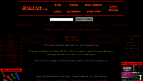 What Rollies.com website looked like in 2015 (8 years ago)