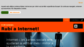 What Rubidigital.cat website looked like in 2015 (8 years ago)