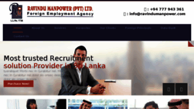 What Ravindumanpower.com website looked like in 2015 (8 years ago)
