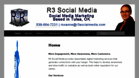 What R3socialmedia.com website looked like in 2015 (8 years ago)