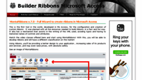 What Ribbon01.com website looked like in 2015 (8 years ago)