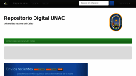 What Repositorio.unac.edu.pe website looked like in 2015 (8 years ago)