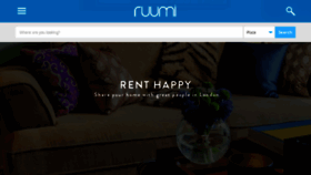 What Ruumi.co.uk website looked like in 2015 (8 years ago)