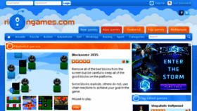 What Riongames.com website looked like in 2015 (8 years ago)