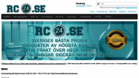 What Rc24.se website looked like in 2015 (8 years ago)
