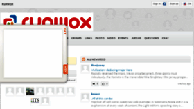 What Runwox.com website looked like in 2016 (8 years ago)