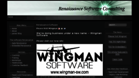 What Renaissancesoftware.net website looked like in 2016 (8 years ago)