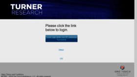 What Research.turner.com website looked like in 2016 (8 years ago)