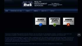 What Realtymanagement.com website looked like in 2016 (8 years ago)