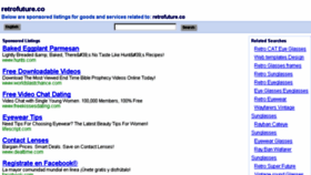 What Retrofuture.co website looked like in 2016 (8 years ago)