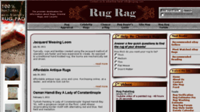 What Rugrag.com website looked like in 2016 (8 years ago)