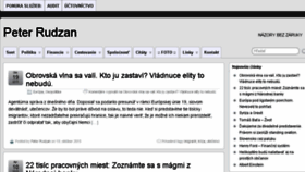 What Rudzan.com website looked like in 2016 (8 years ago)