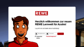 What Rewe-azubi-lernwelt.de website looked like in 2016 (8 years ago)